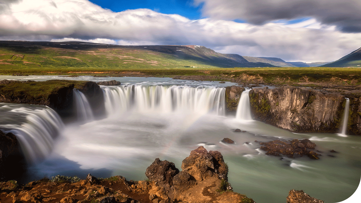Godafoss Waterfall, Iceland