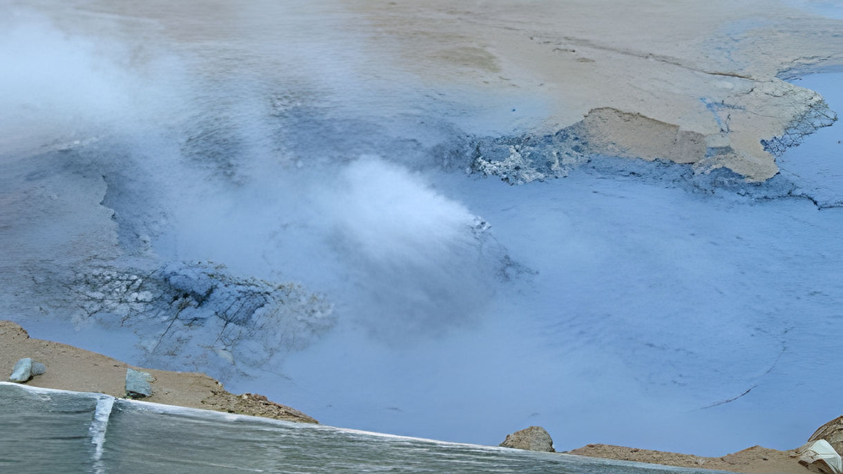 Godafoss Waterfall,  Lava Labyrinth & Hot Springs