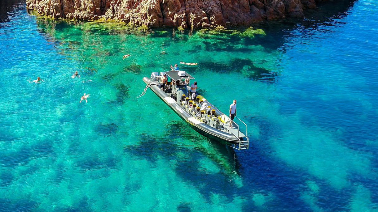 Calanques de Piana Adventure by RIB: A Small-Group Tour