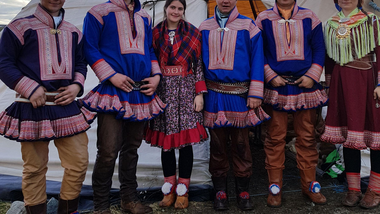 Sami Camp & Reindeer Sledging