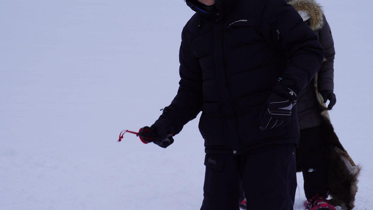 Snowshoeing and Ice Fishing