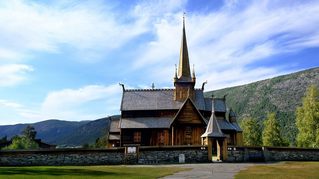 Rodven Stave Church & Troll Wall