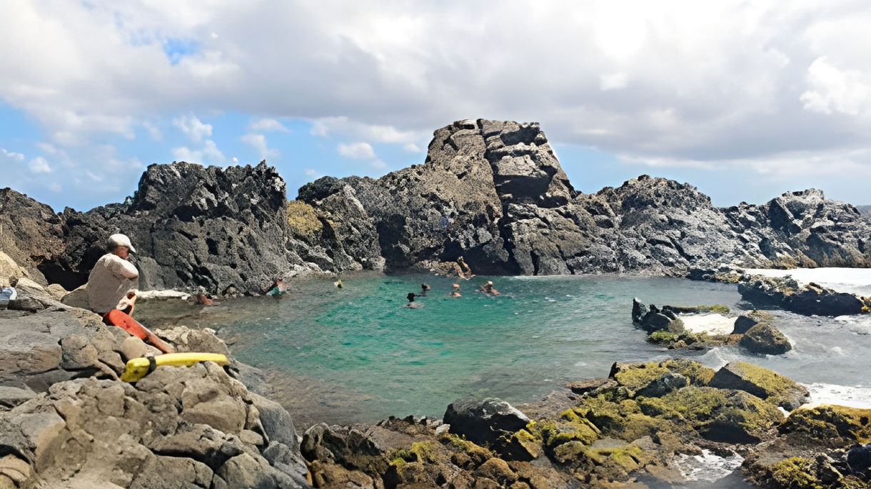 4x4 Natural Pool Swim & Snorkel Safari