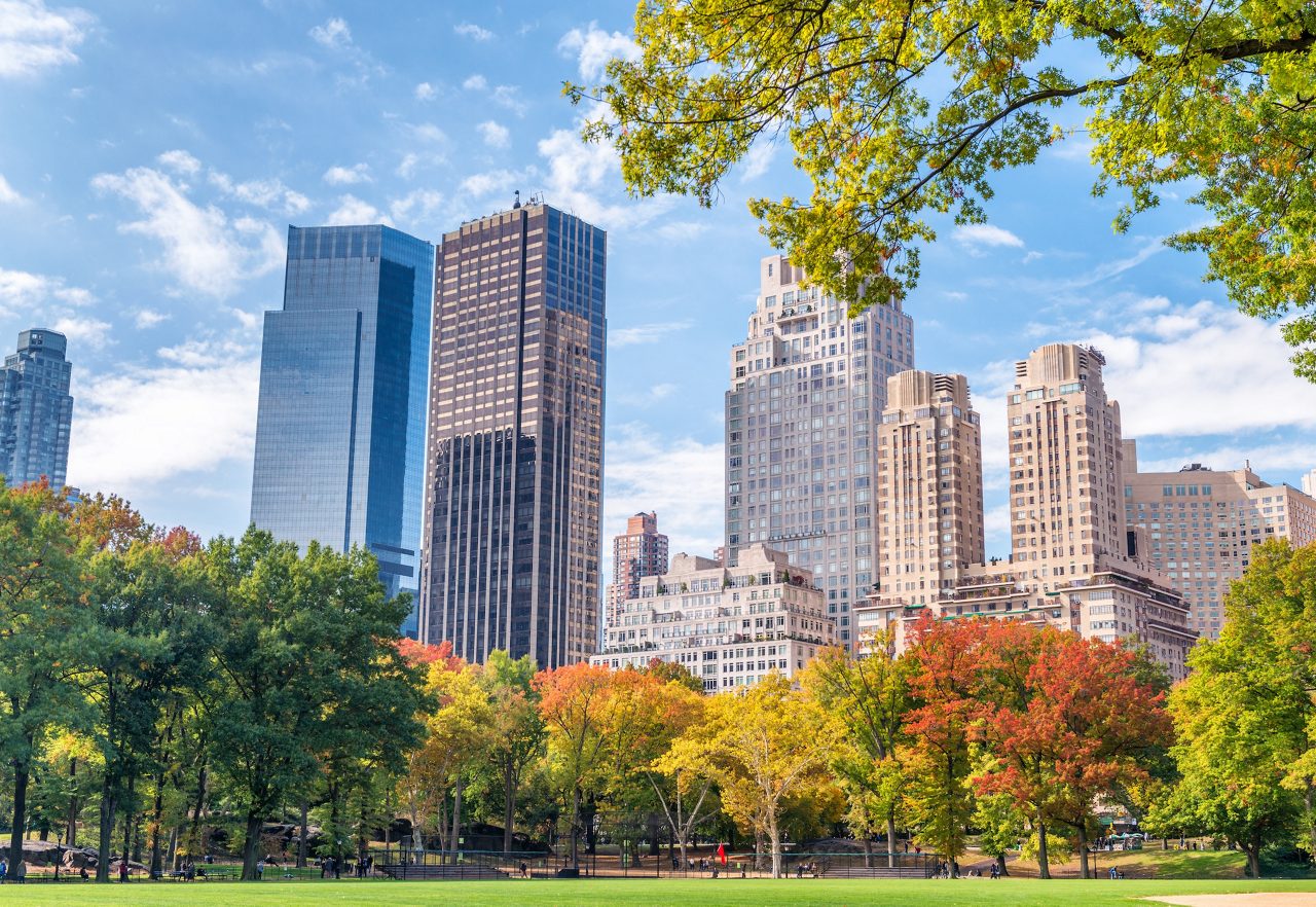Skyline in Manhattan, New York