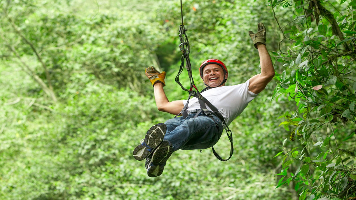 Monkey Zipline & Rum Tasting