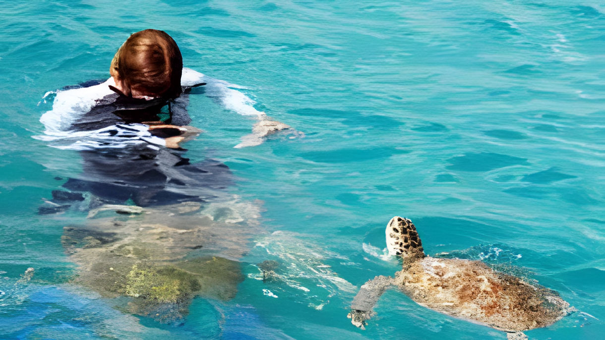 Turtle Encounter, Snorkel, Beach & Scenic Cruise