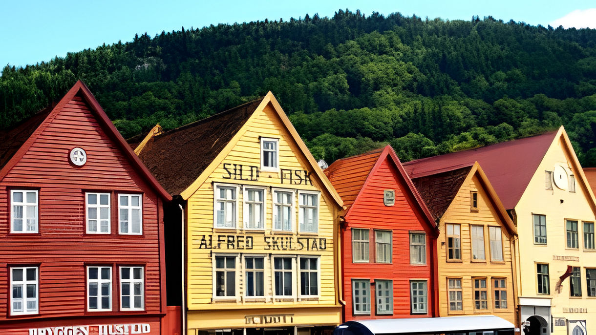 Bryggen & Scenic Cruise