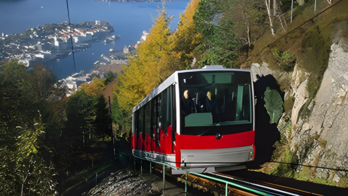Mt. Fløien Funicular & Hike