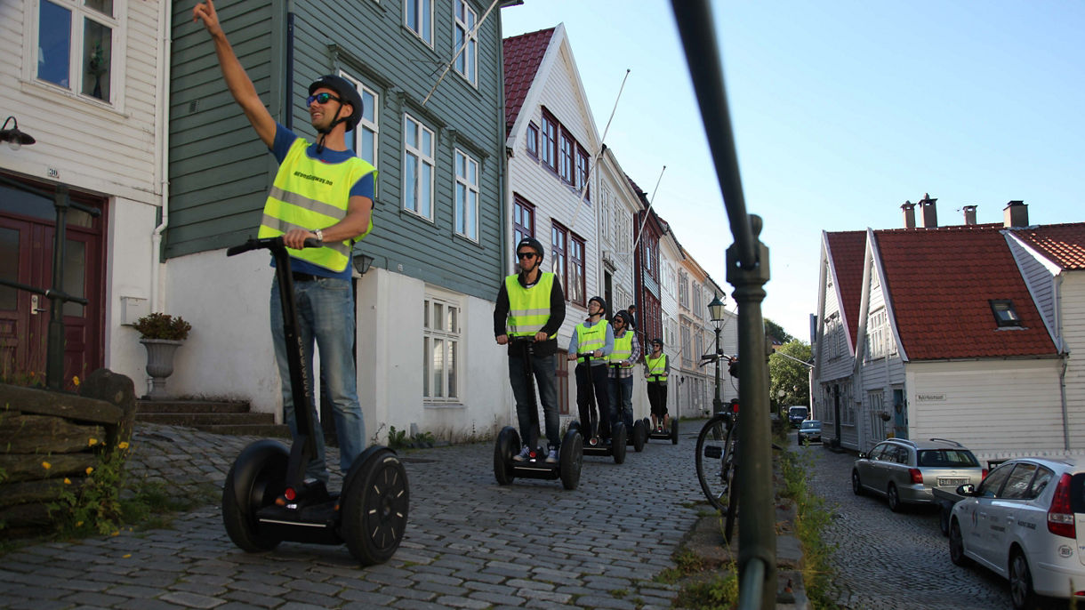 Bergen by Segway