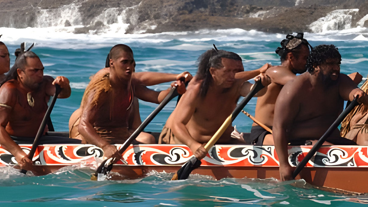 Local Connections: Traditional Maori Waka Canoe