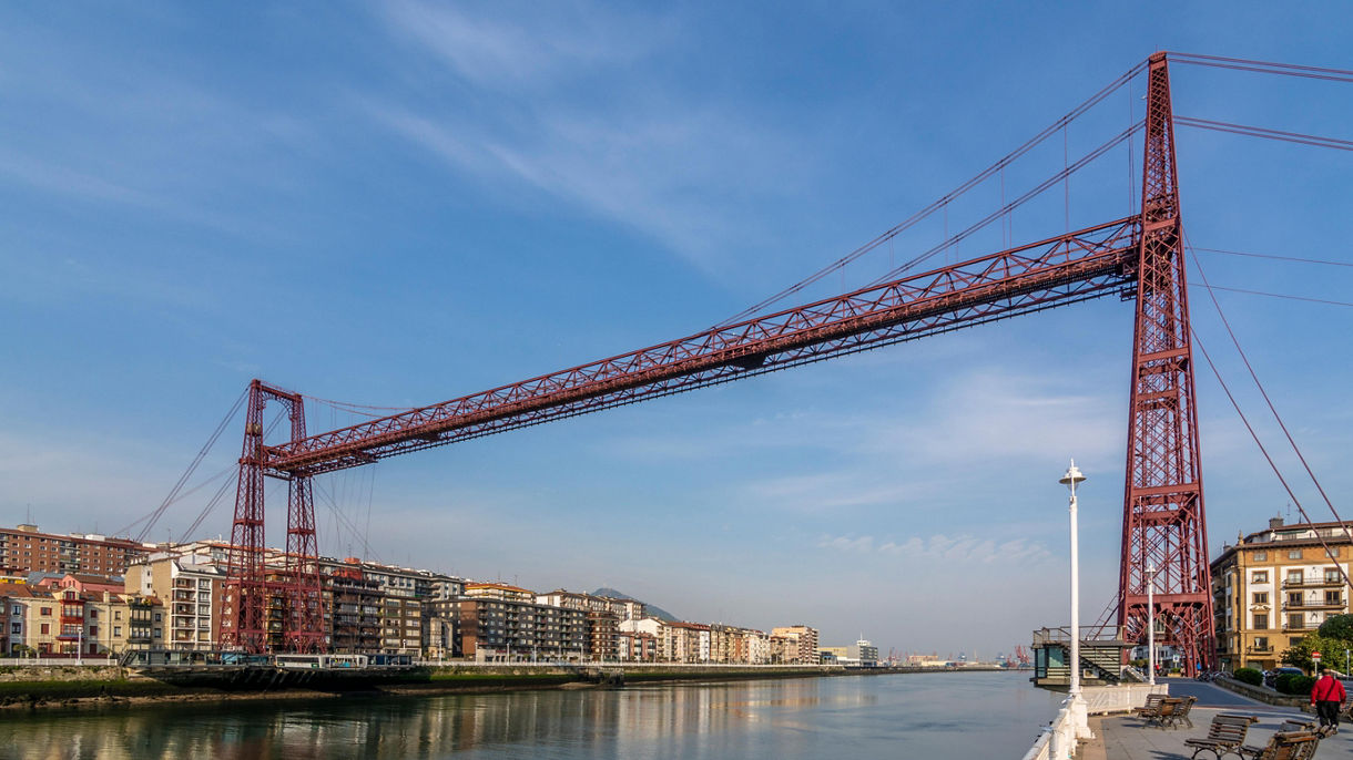 Old Port of Algorta & Hanging bridge