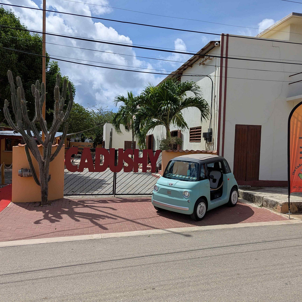 Explore Bonaire by Electric Fiat Topolino