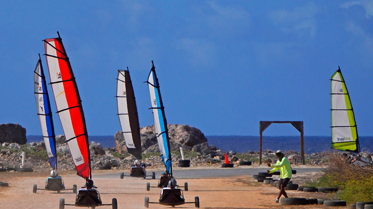 Bonaire Land Sailing