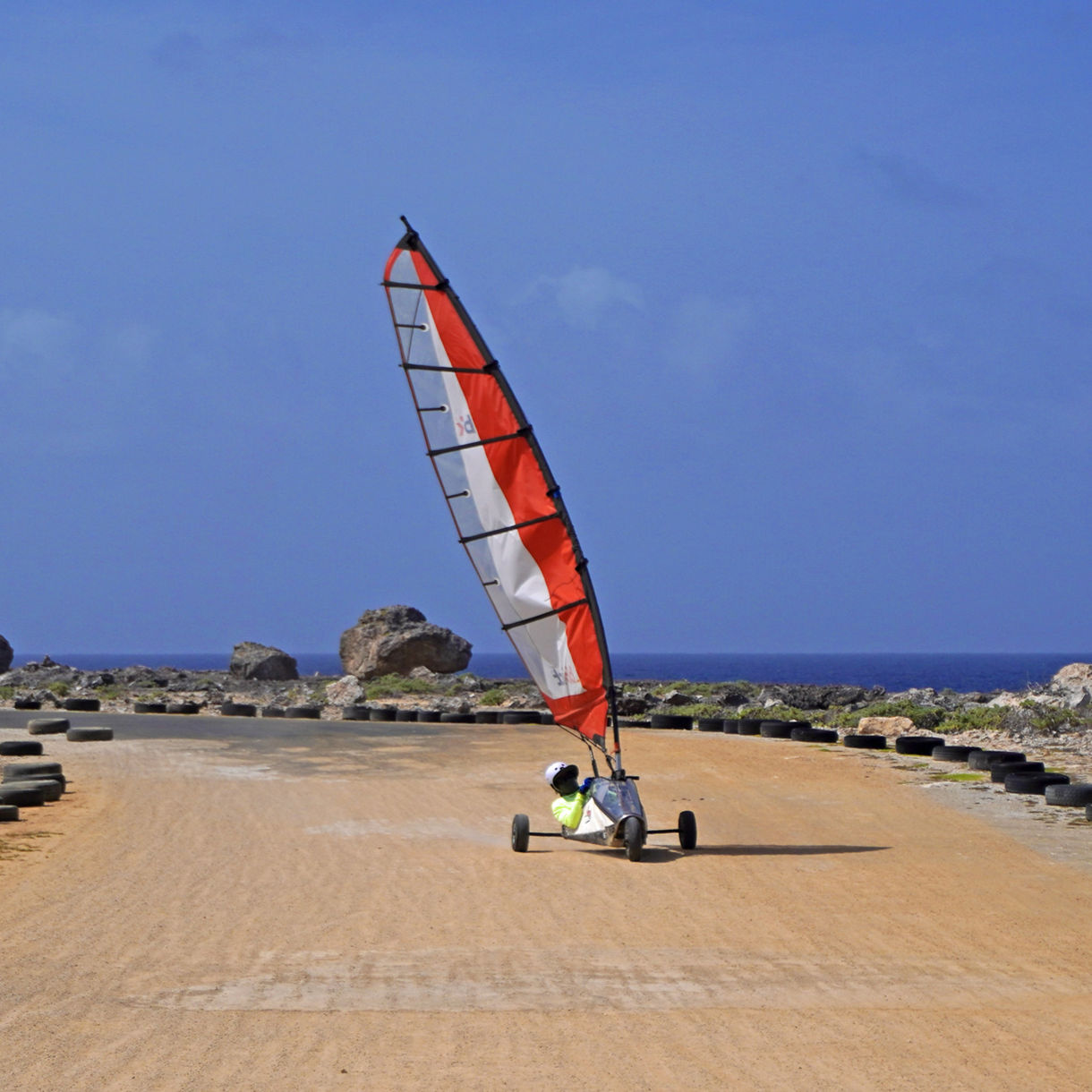 Bonaire Land Sailing