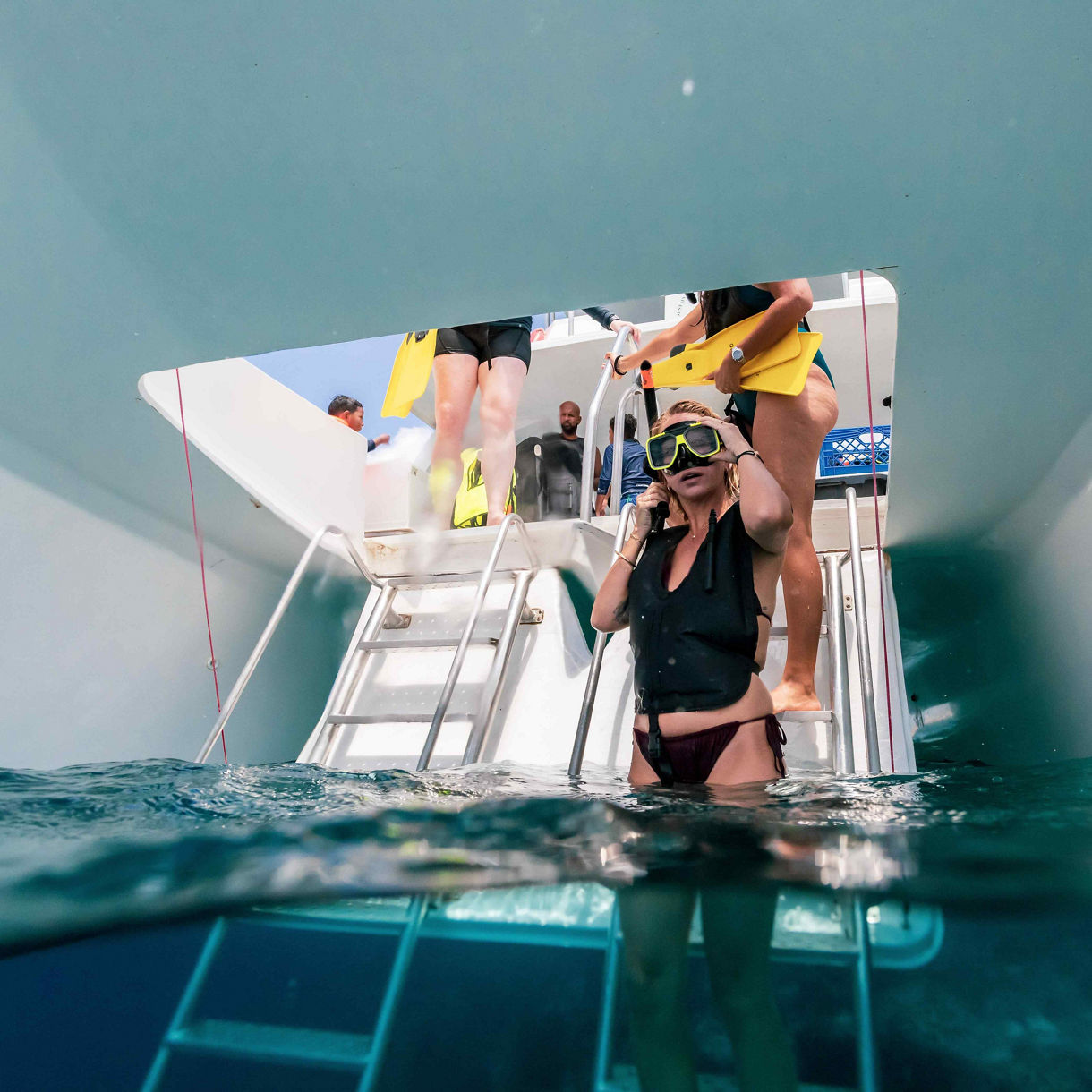 Electro Catamaran Snorkel Safari