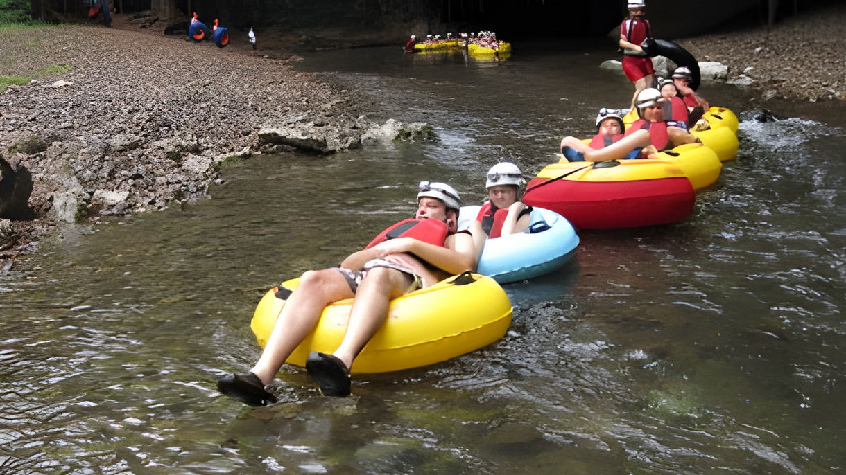 Jungle Zipline Adventure, Cave Tubing & Lunch