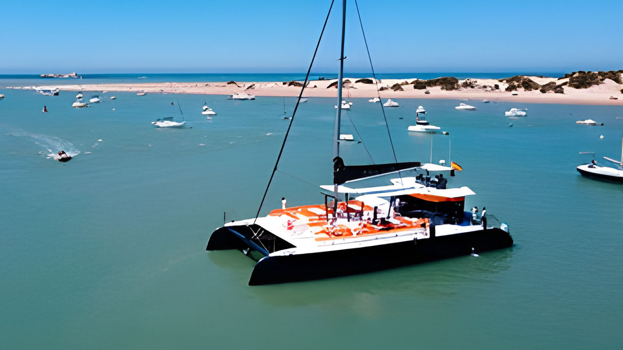 Sailing Cadiz on the Pura Vida Catamaran with Tapas