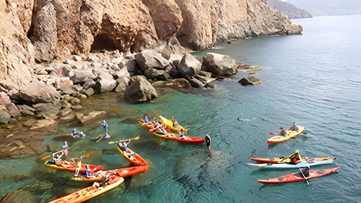 Kayaking in Cartagena