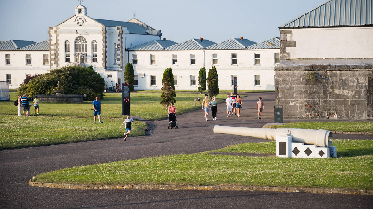 Behind The Scenes at Spike Island