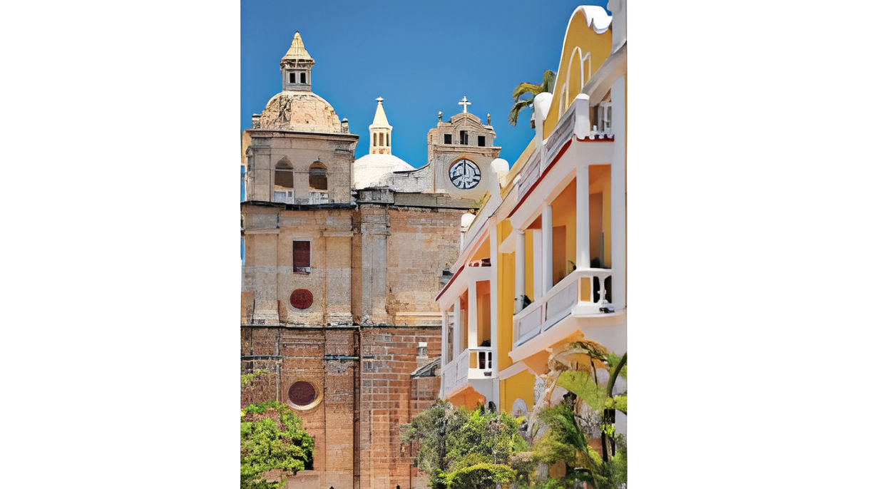 Scenic Drive of Cartagena & San Pedro Claver Church