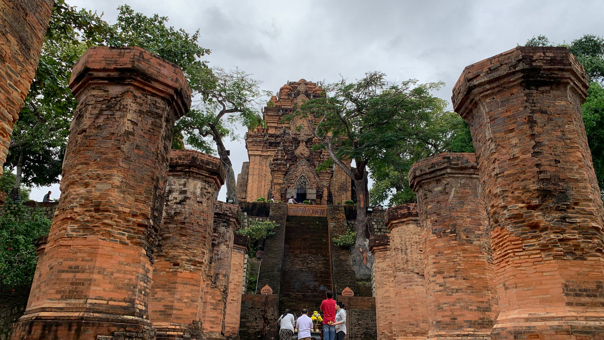 Ponagar Cham Tower, Long Son Pagoda & Truong Son Craft Village.