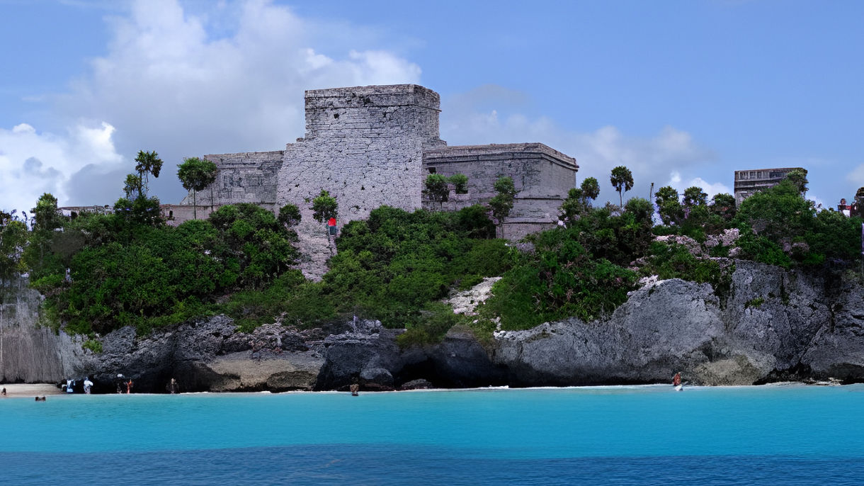 Tulum Mayan Ruins, Beach Club & Lunch