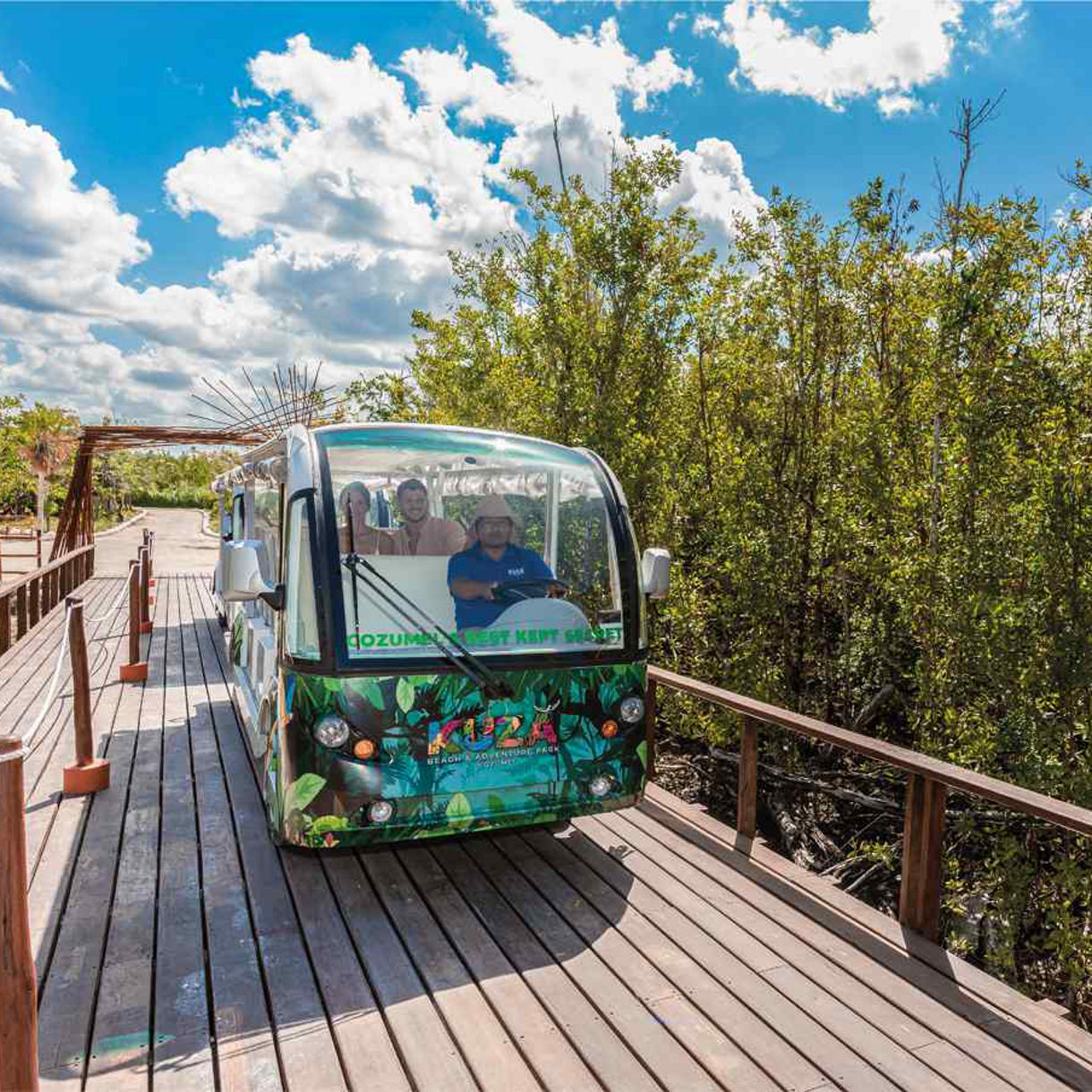 KUZÁ Beach Park Day Pass with Open Bar & Lunch