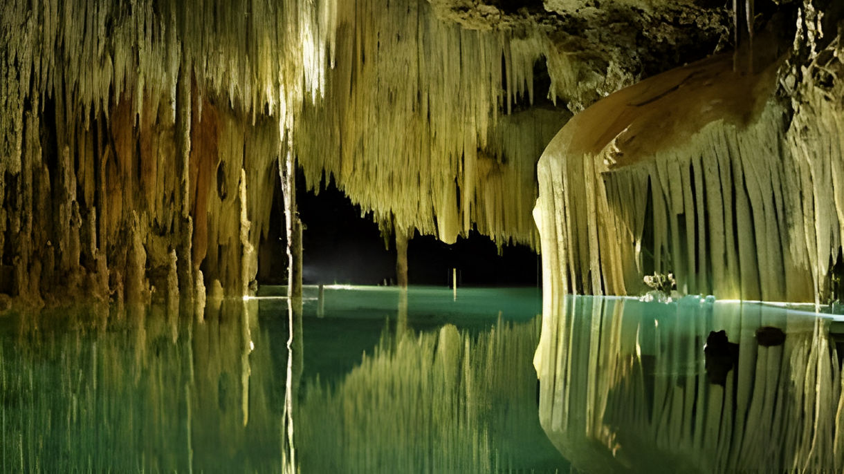 Amazing Secret River & Caverns with Buffet Lunch
