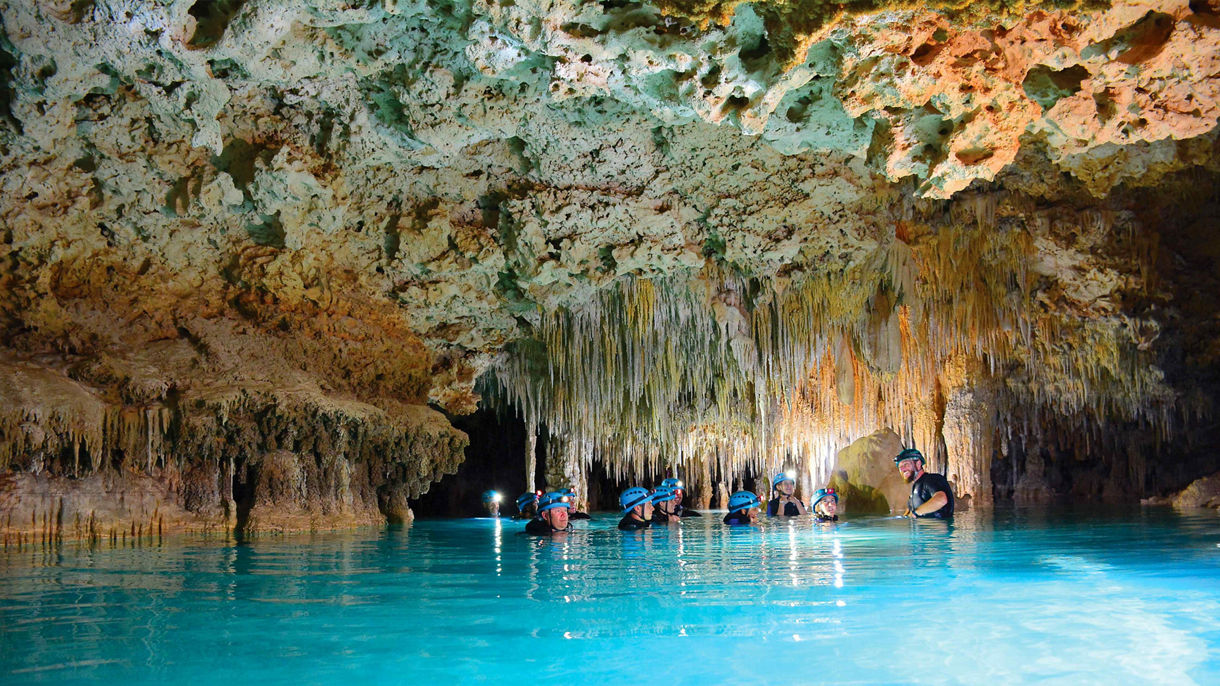 Amazing Secret River & Caverns with Buffet Lunch
