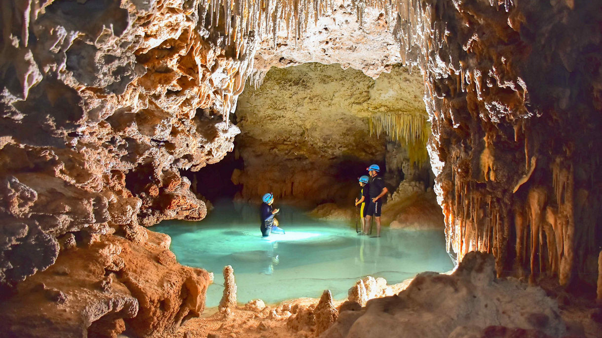 Amazing Secret River & Caverns with Buffet Lunch