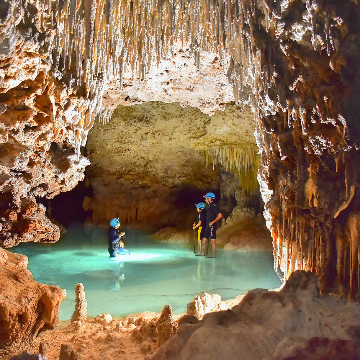 Amazing Secret River & Caverns with Buffet Lunch