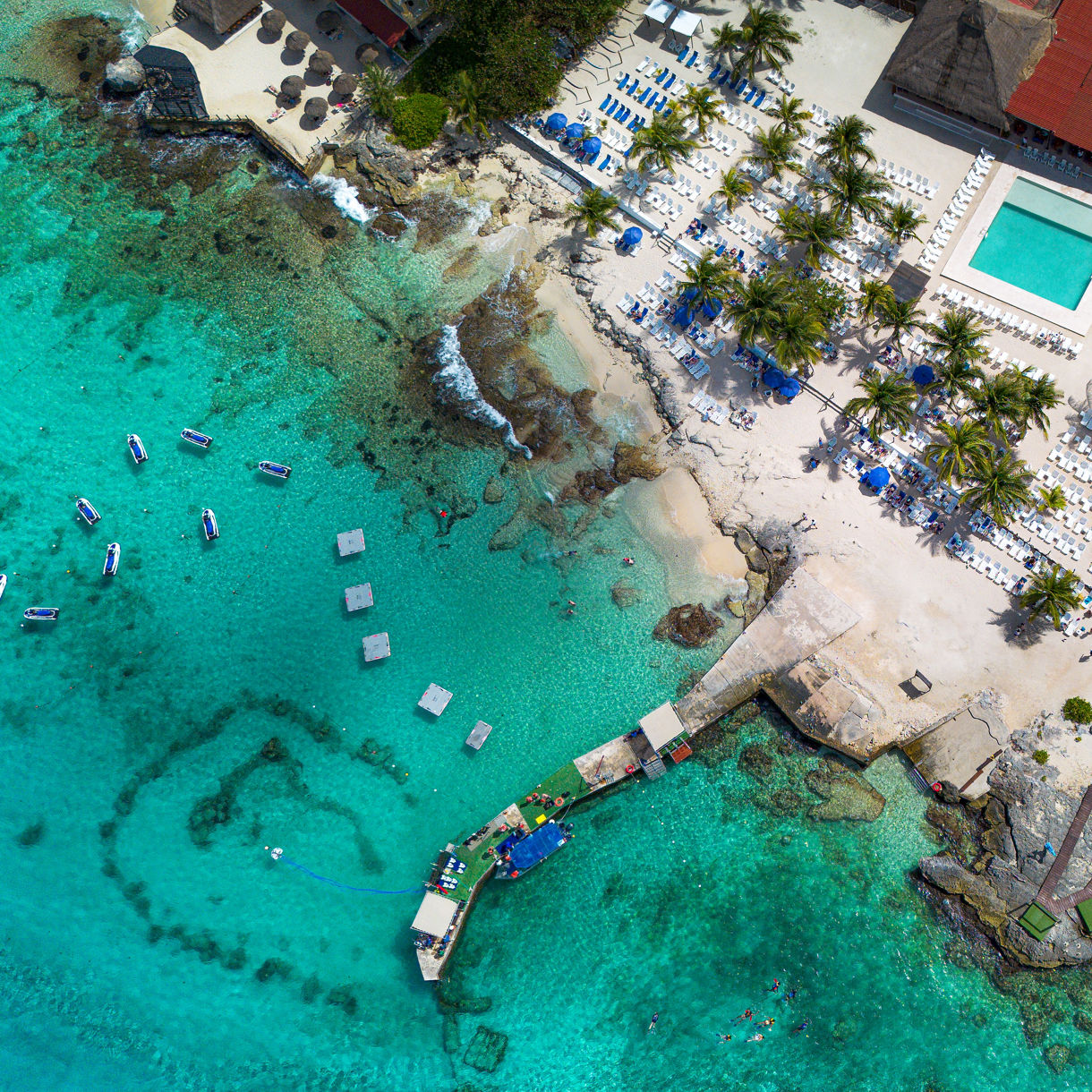 Jet Ski for Two: Islands Beach, Snorkel & Pool