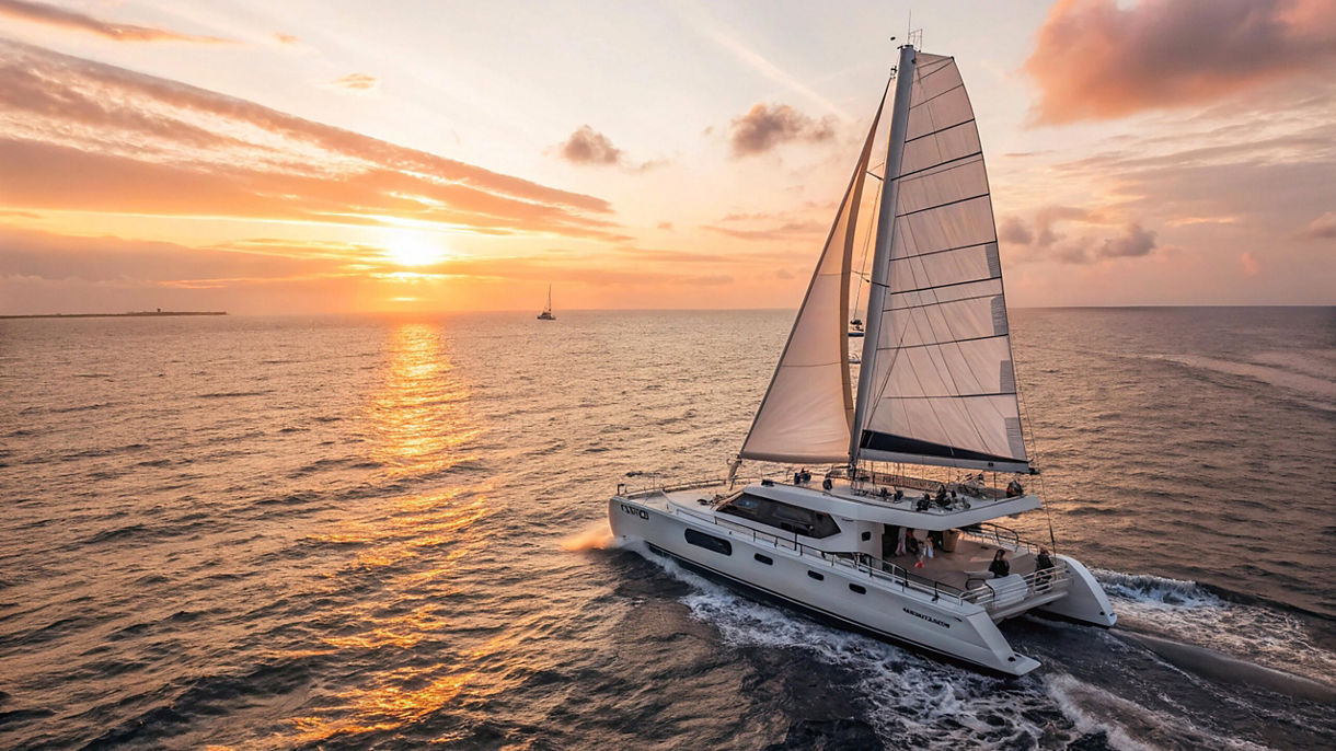 Sunset Catamaran Sail