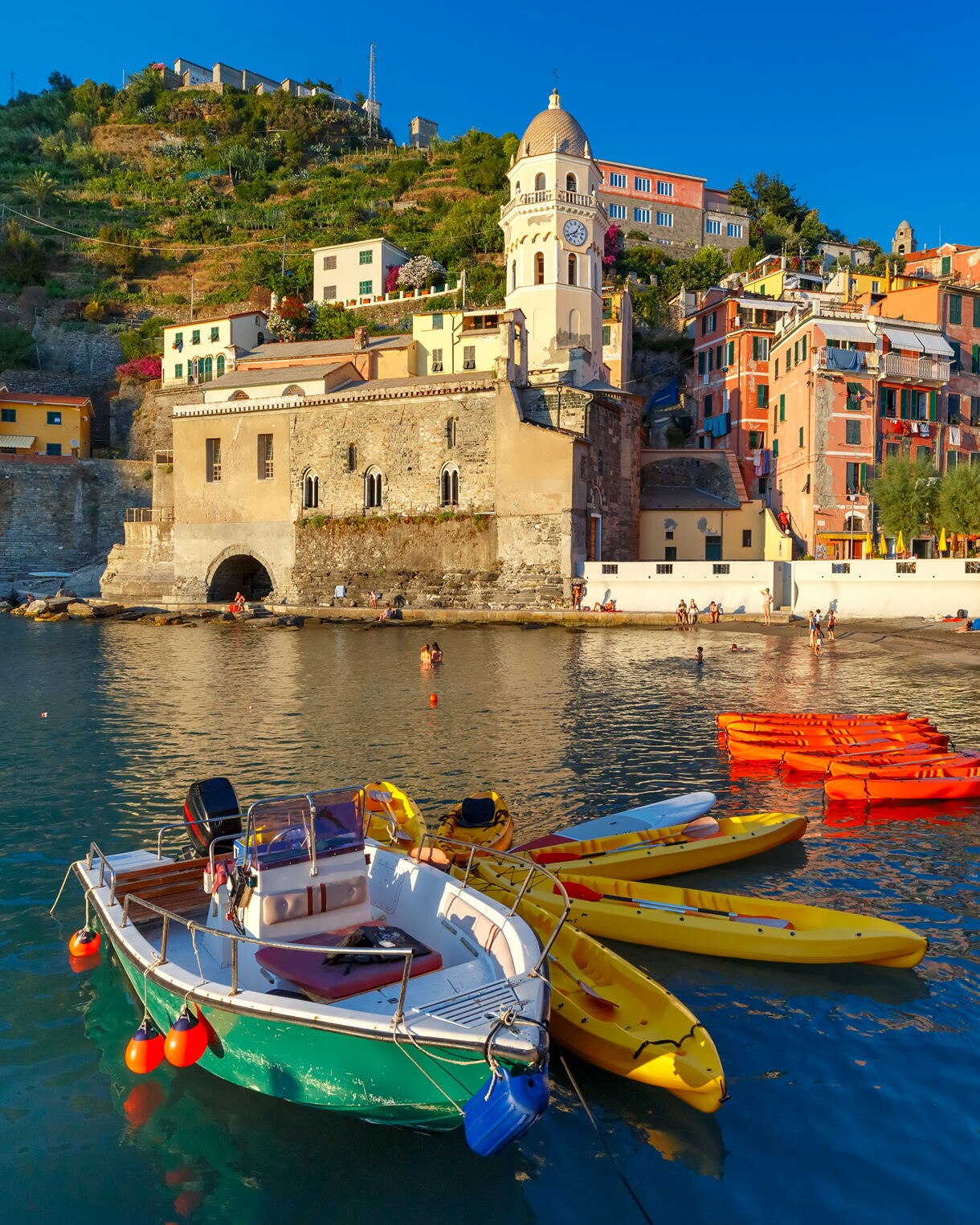 Beautiful Oia village on Santorini island in Greece