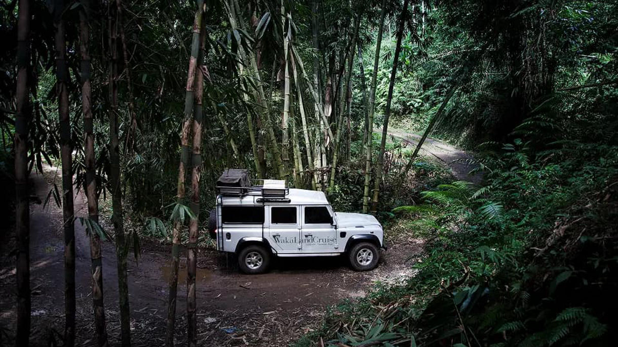 Bali's Heartland in a Legendary Land Rover