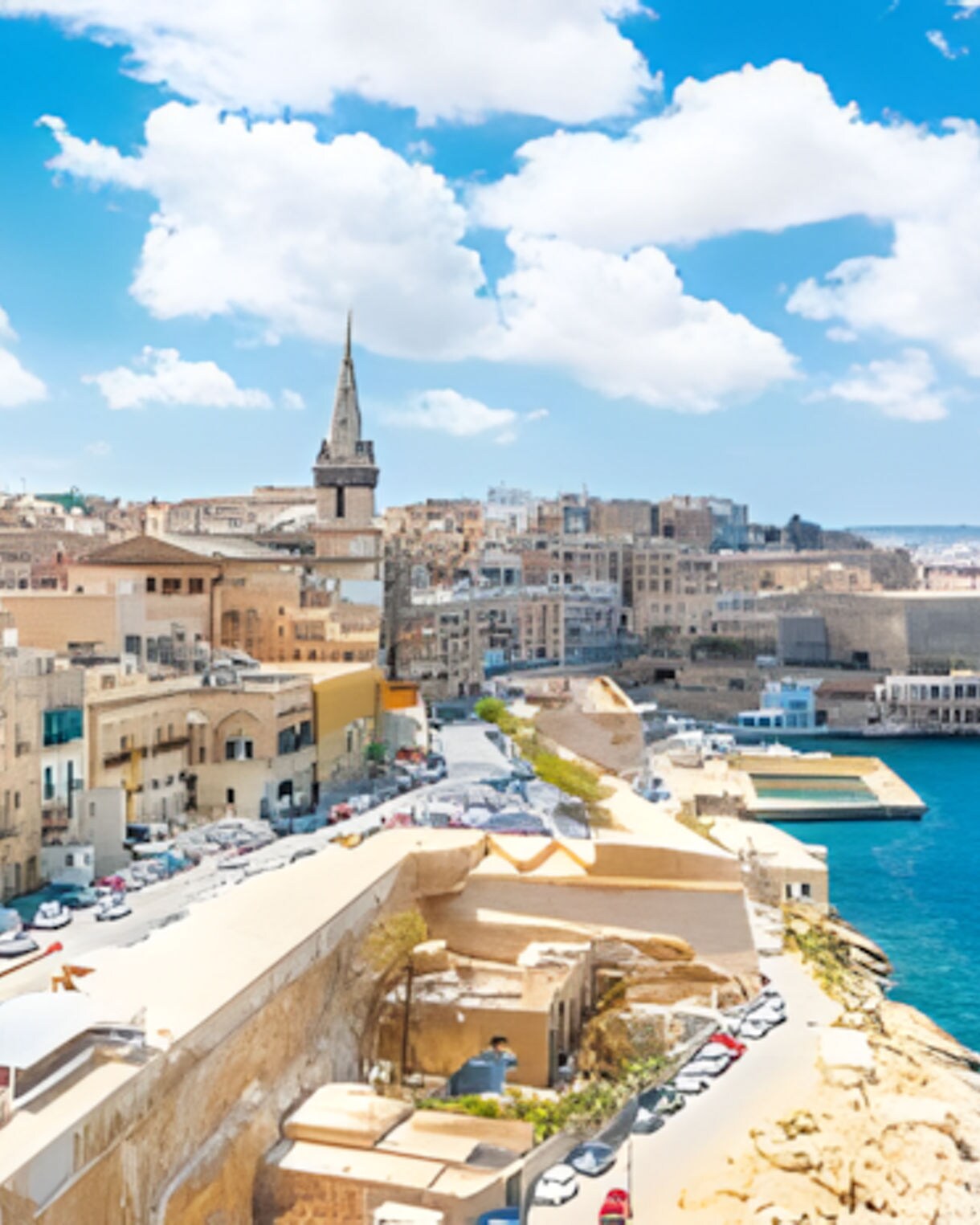 Beautiful Oia village on Santorini island in Greece