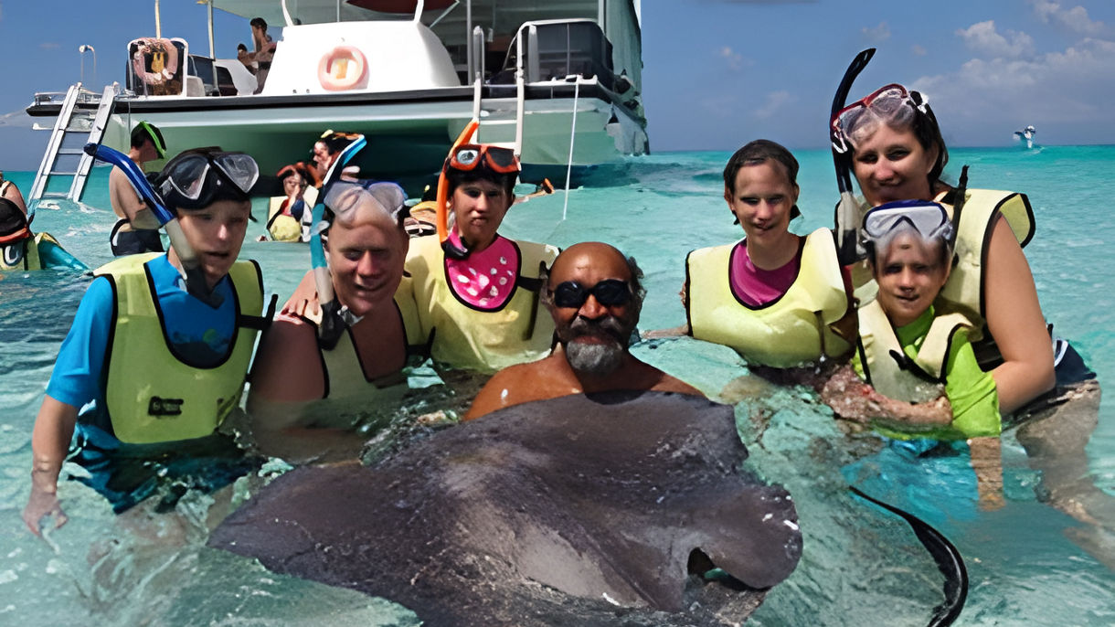Stingray Encounter, Reef, Snorkel & Scenic Cruise