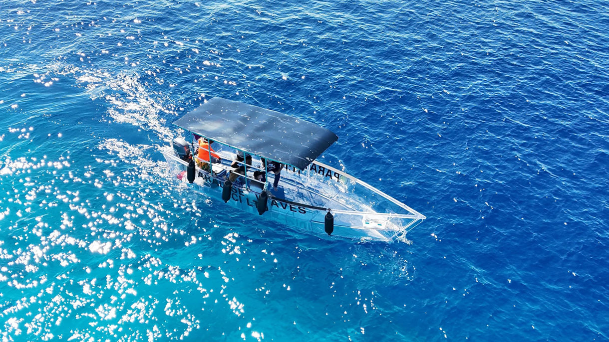 Reef Discovery by Invisible Boat