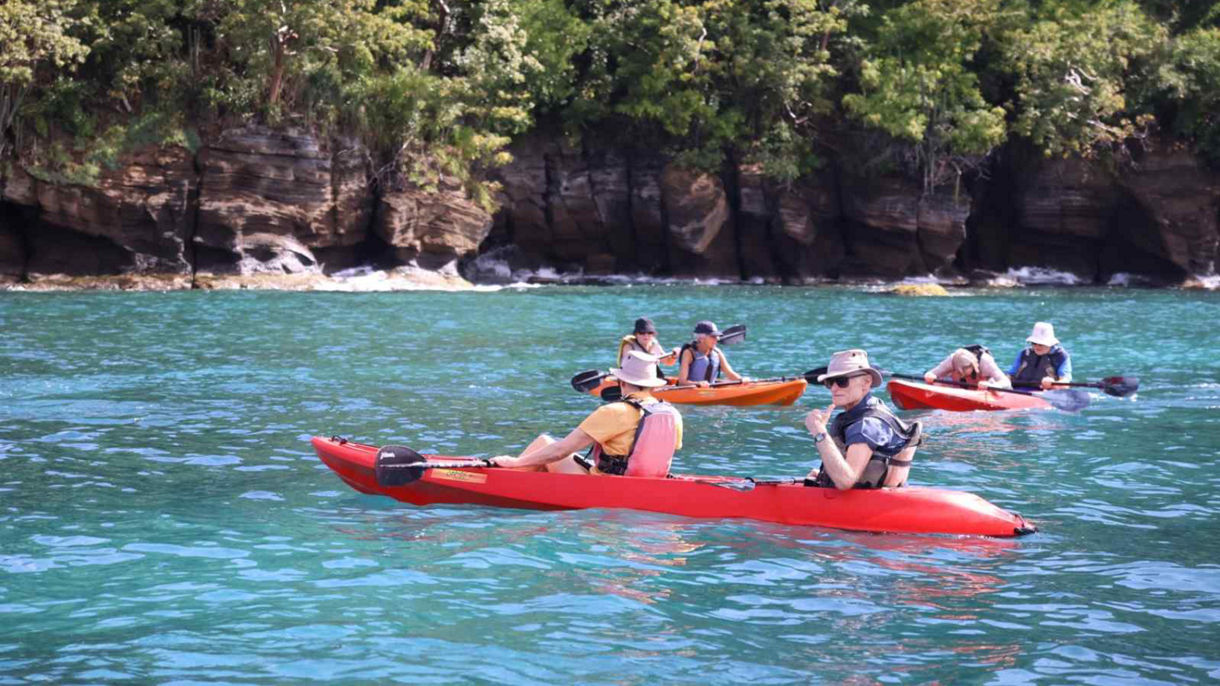 Glass-Bottom Kayaking