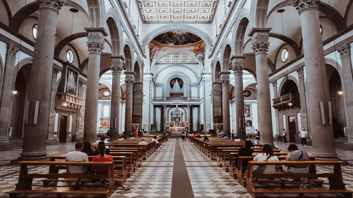 Genoa: San Lorenzo, Chiesa del Gesu & Palace
