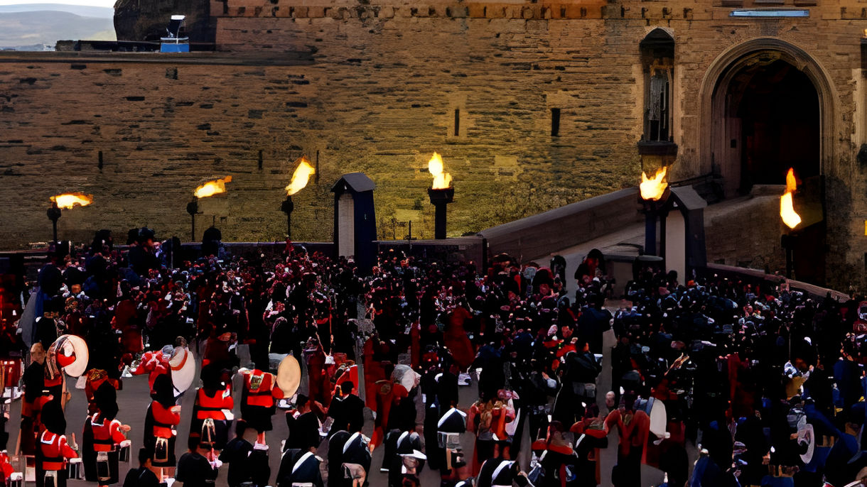The Edinburgh Tattoo - Front-Corner Stands