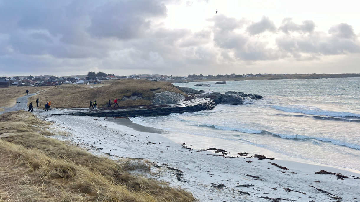 Hike to Akrasanden Beach