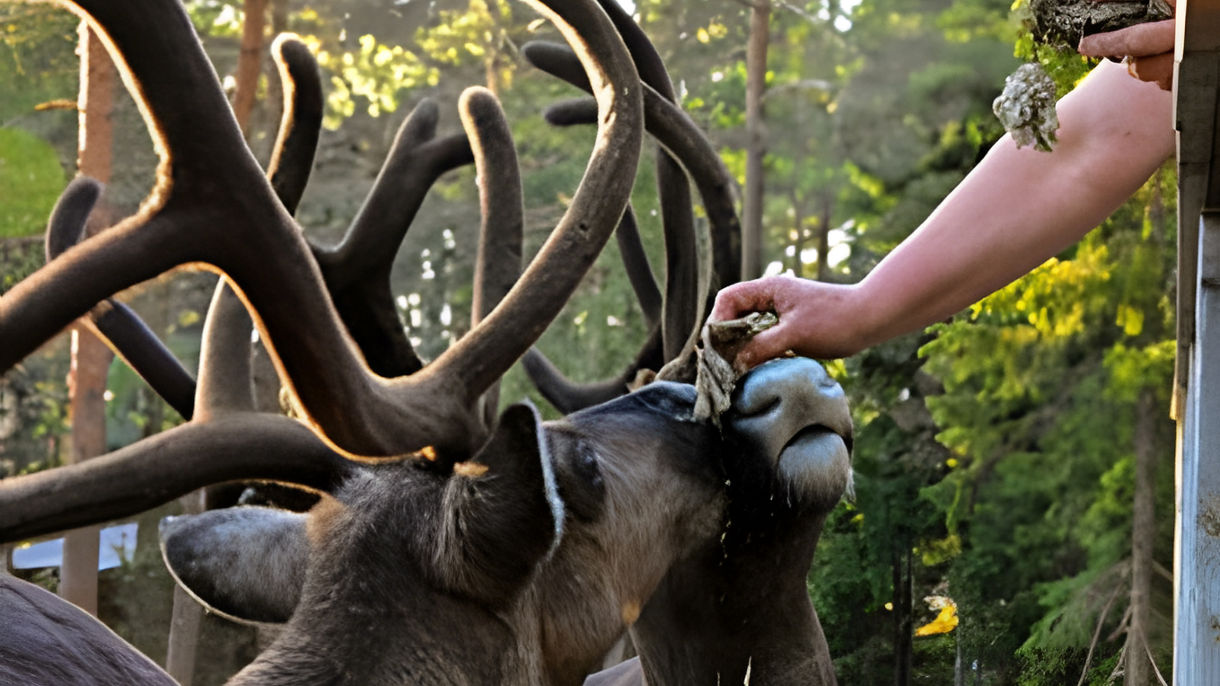Meet The Reindeer At Nuuksio Nat