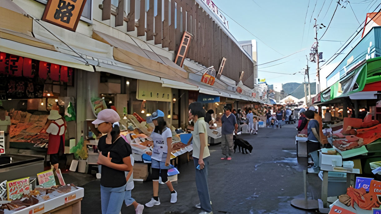 Mt. Hakodate & Morning Market