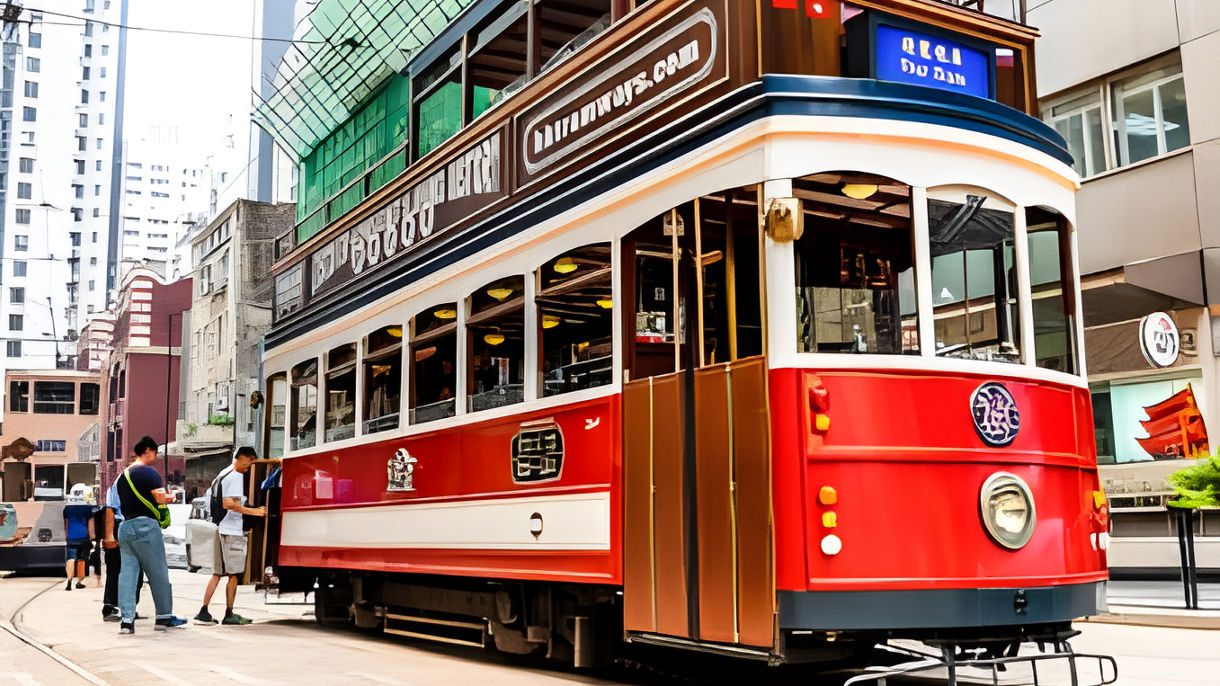 Hong Kong by Vintage Tram