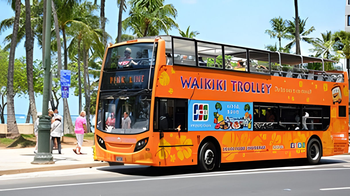 Hop-On & Hop-Off Waikiki Trolley