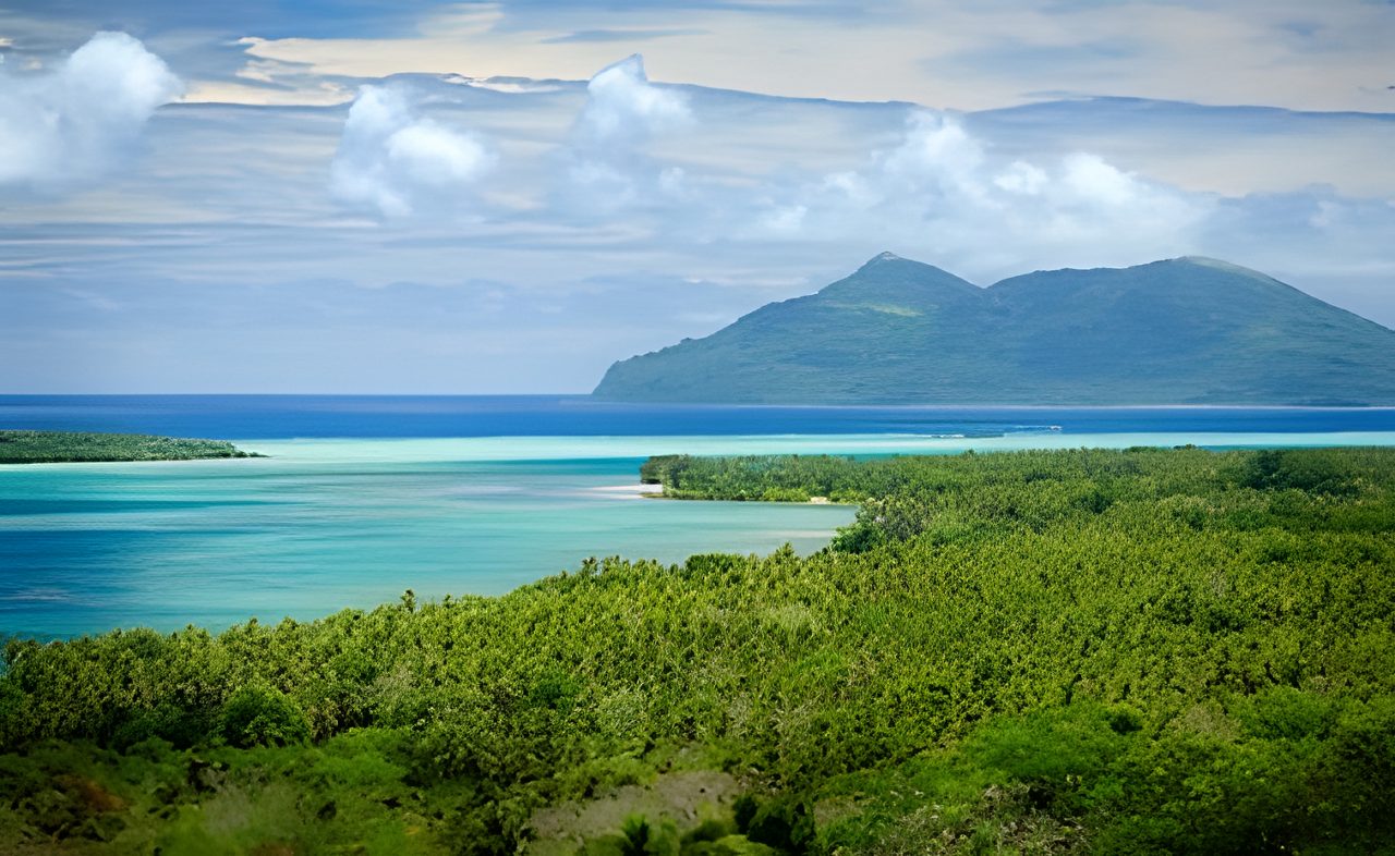 Aerial view of Hawaii