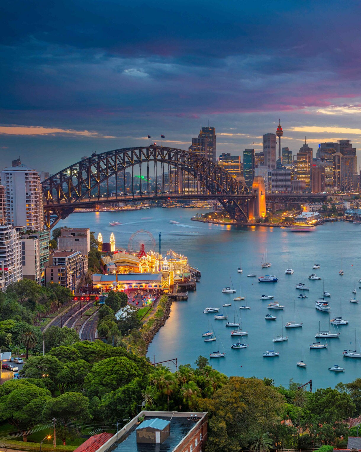 Aerial view of Sydney, Australia