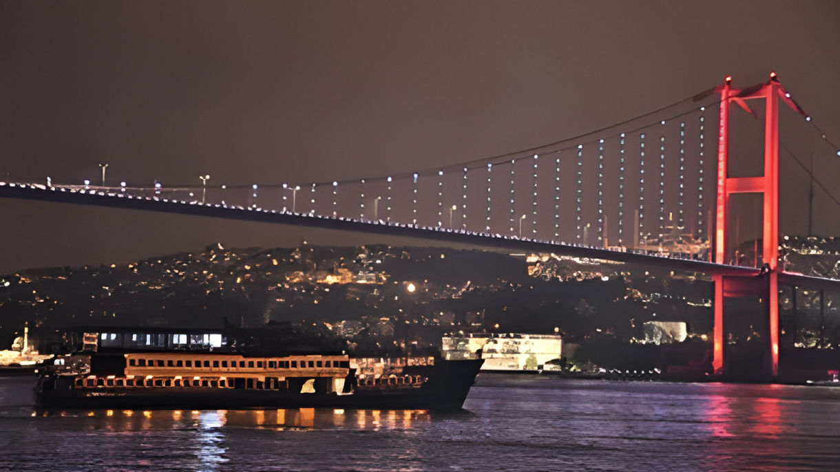 A Taste of Istanbul: Dinner Cruise on the Bosphorus