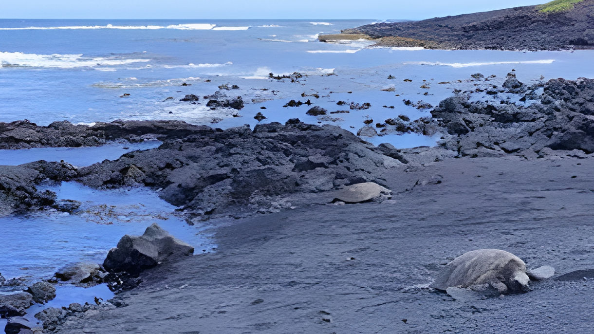 Rainbow Falls, Lili House Family Farm & Black Sand Beach